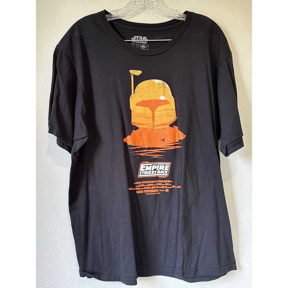 Vintage Star Wars The Empire Strikes Back Boba Fett Movie Promo Shirt 2XL